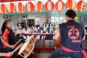 酒田祭り触れ太鼓1